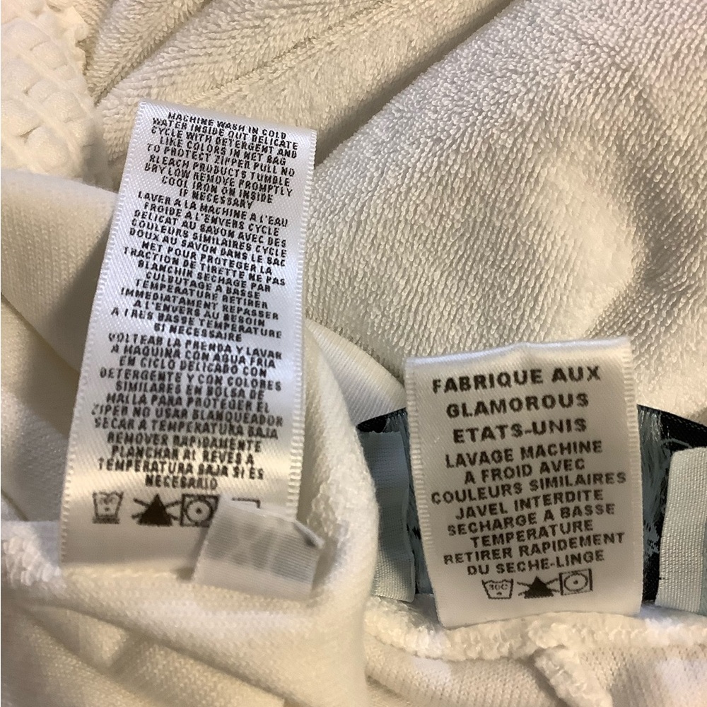Juicy Couture 90s Terry Pants 36 x 33 Zip Up Hoodie Tracksuit - Picture 15 of 15